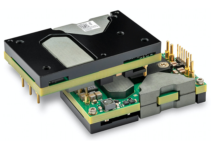 foto noticia Convertidor DC-DC digital en formato quarter-brick para comunicaciones de datos.